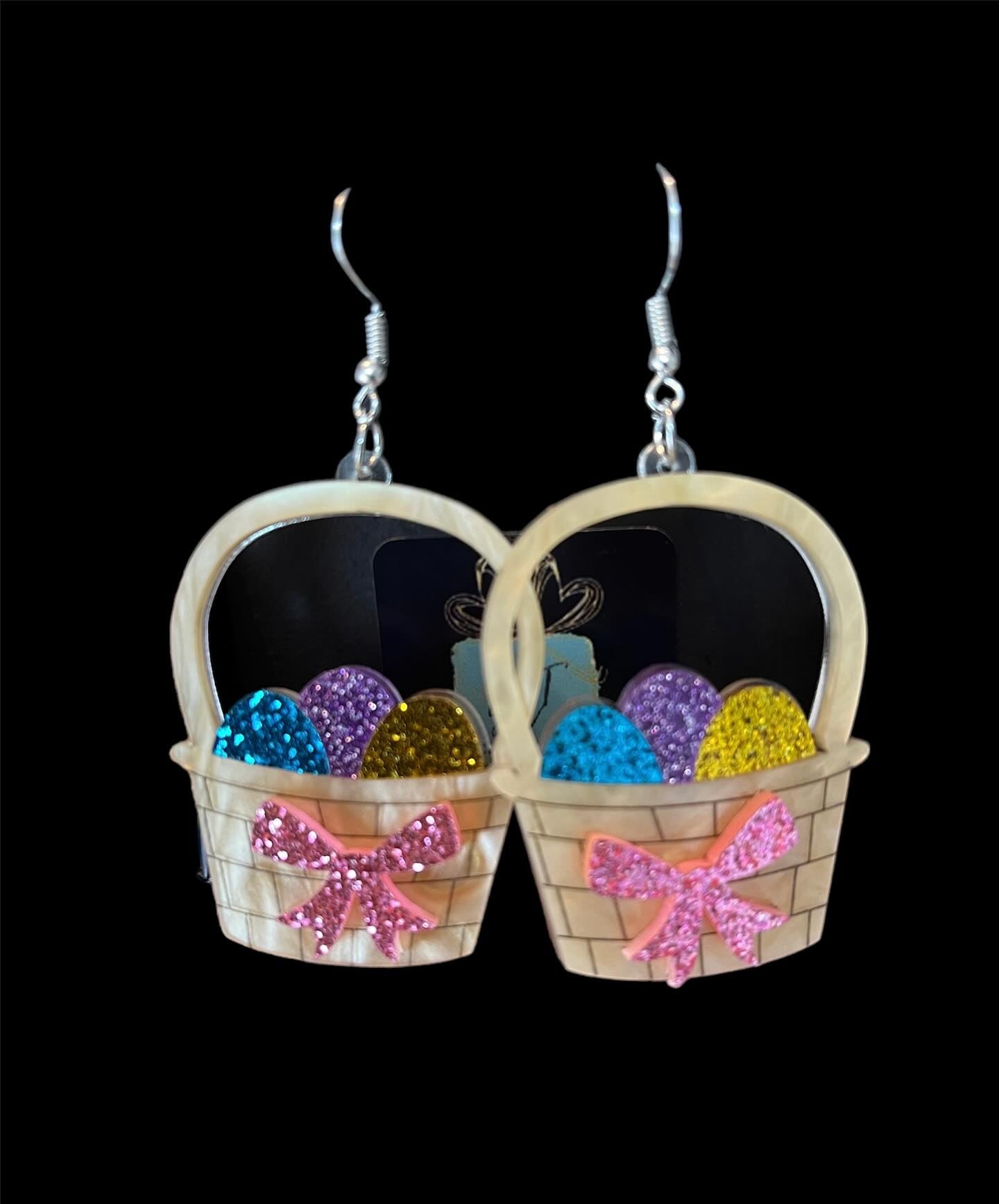 Easter Basket earrings