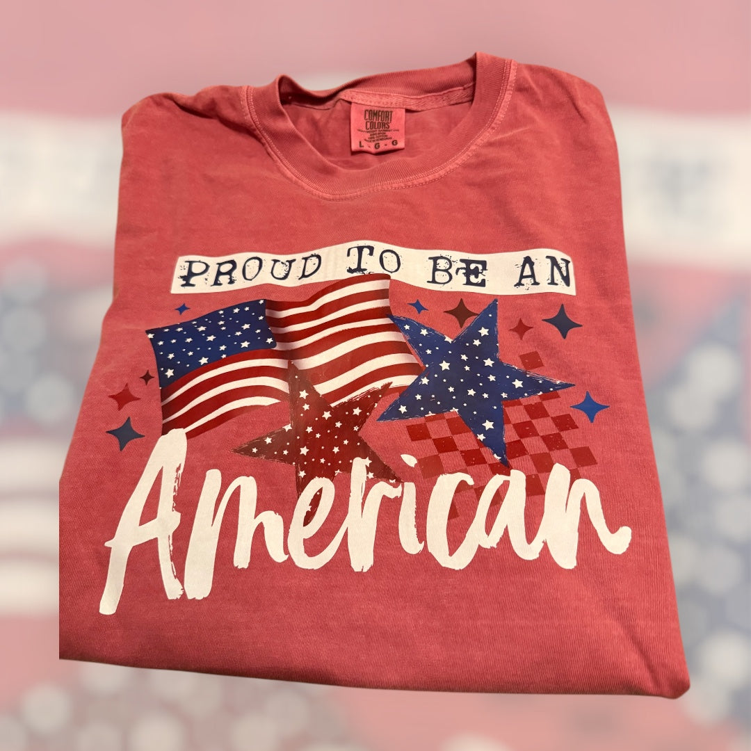 Proud to Be an American Tee