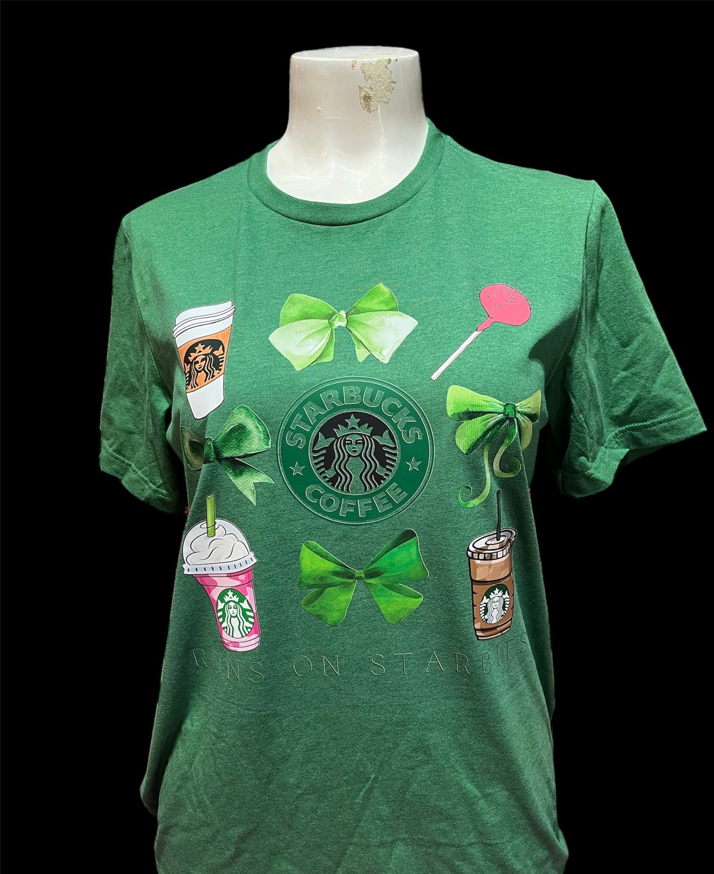 Starbucks and Bows Shirt