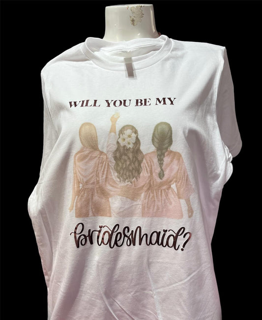 Be My Bridesmaid Shirt