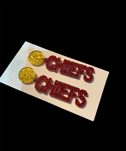 Chiefs Earrings