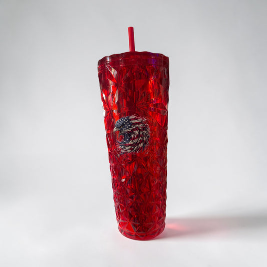 Patriotic Eagle Tumbler