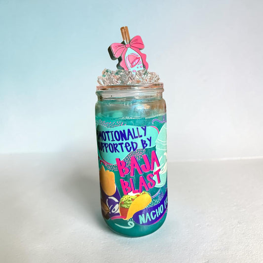 Baja Blast Snow Globe Tumbler
