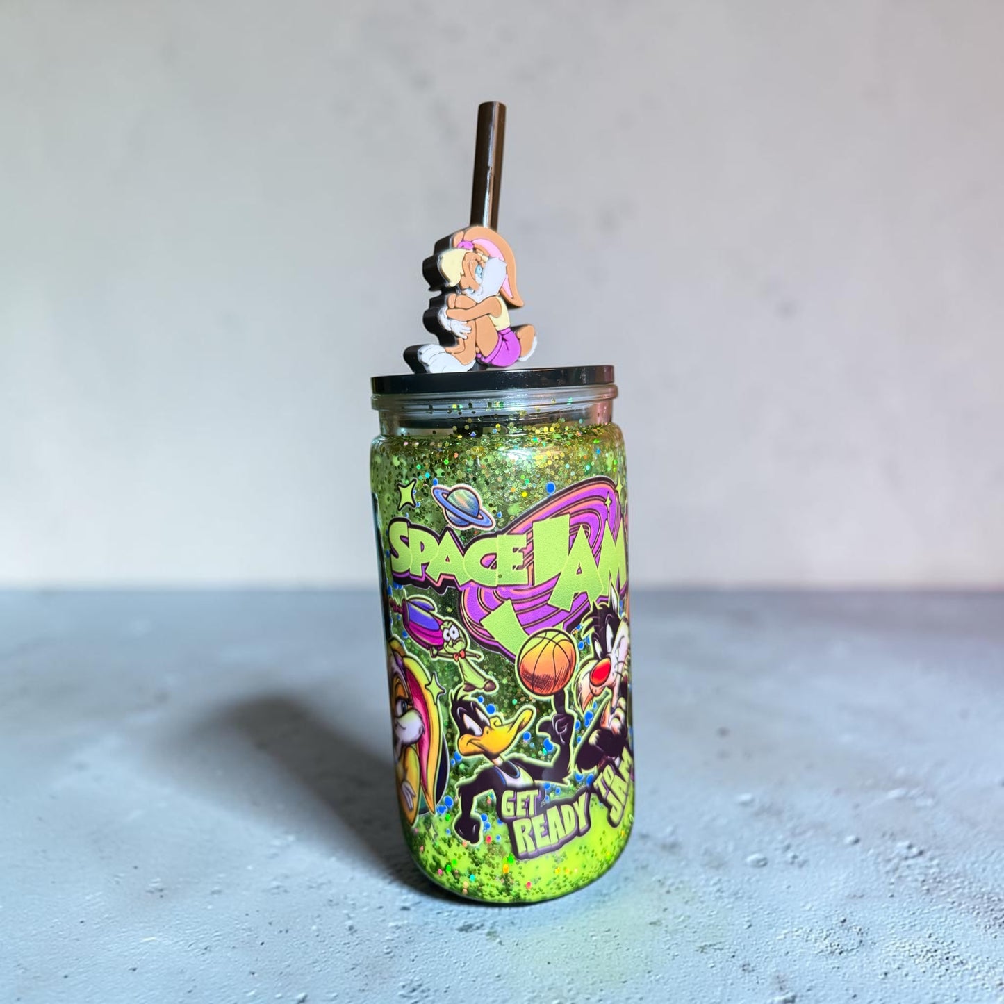 Space Jam Snow Globe Tumbler