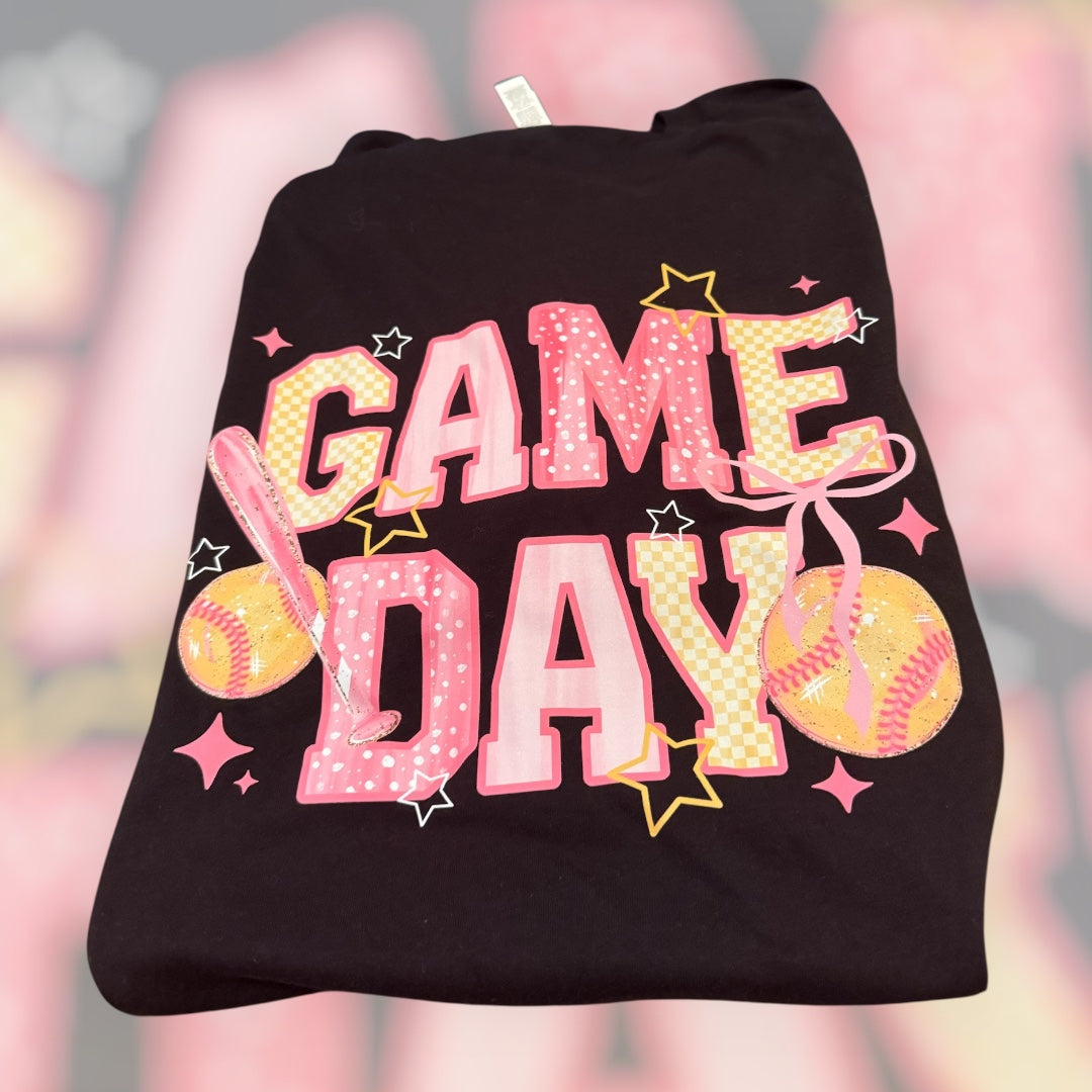 Game Day Softball Graphic Tee