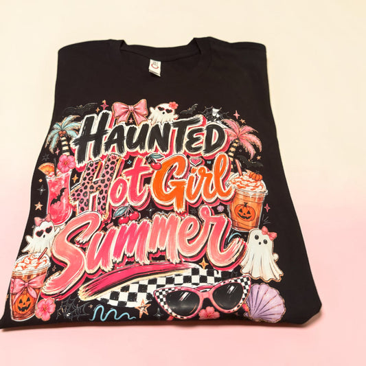 Haunted Hot Girl Summer graphic tee