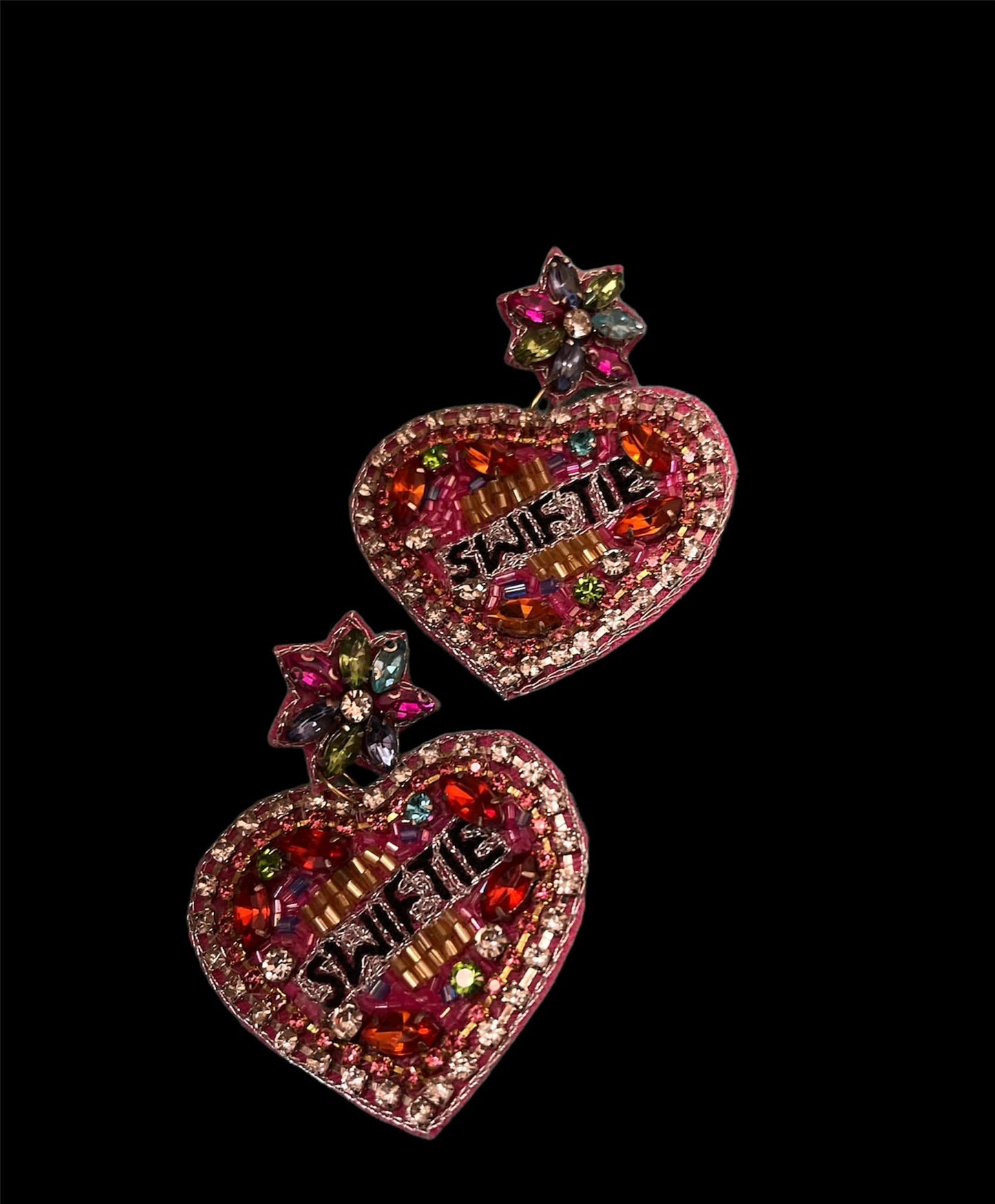 Swiftie Heart Earrings