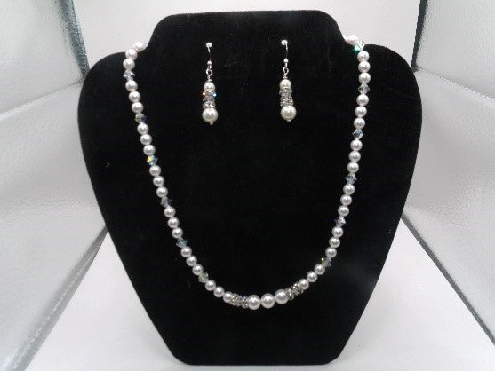 Classic Bride Necklace & Earring Set
