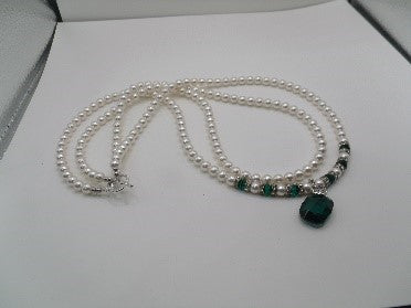 Emerald Isle Double Strand Necklace